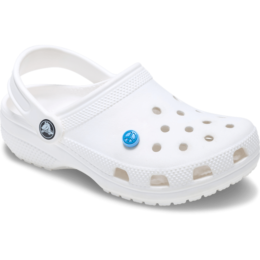 Crocs US | Blue Peace Sign Icon Jibbitz™ charms