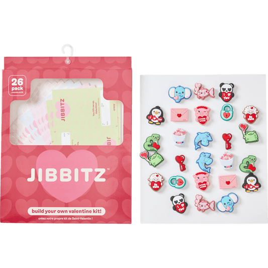Crocs Sale | Valentines Day Card 26 Pack Jibbitz™ charms