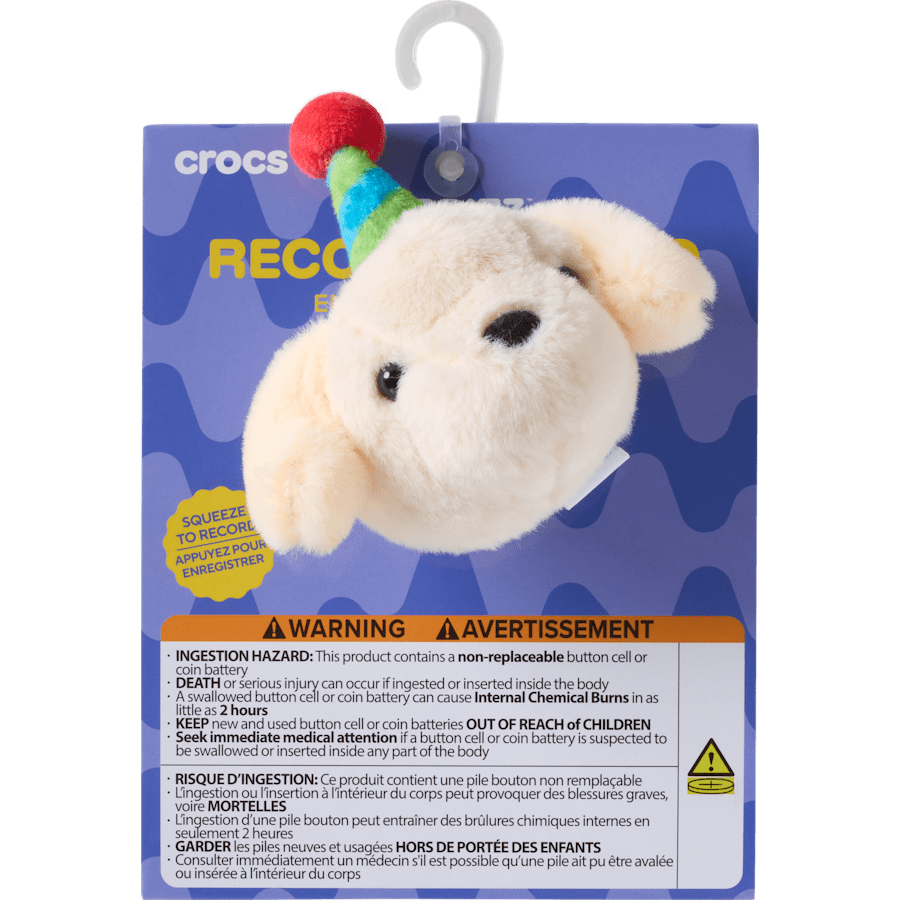 Crocs US | Record Your Own Sound Birthday Jibbitz™ charms