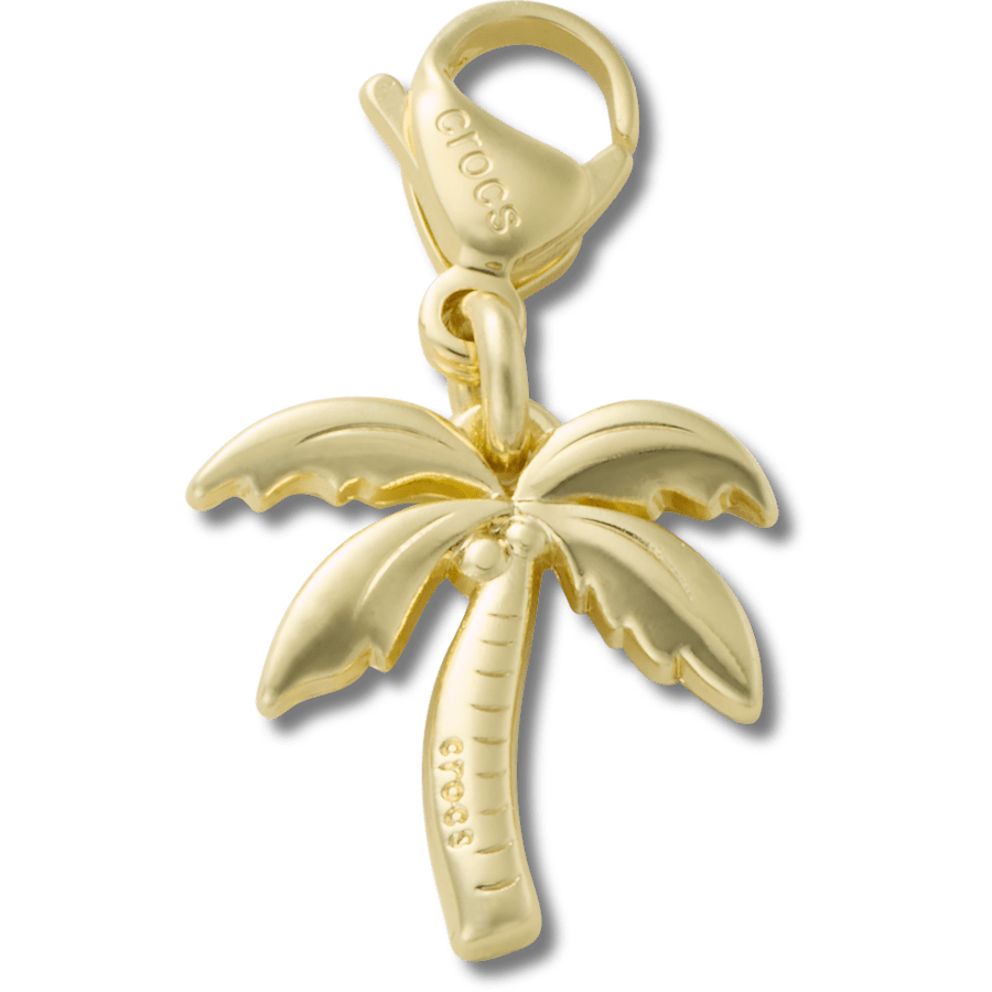 Crocs Sale | Gold Palm Tree Charm Jibbitz charm