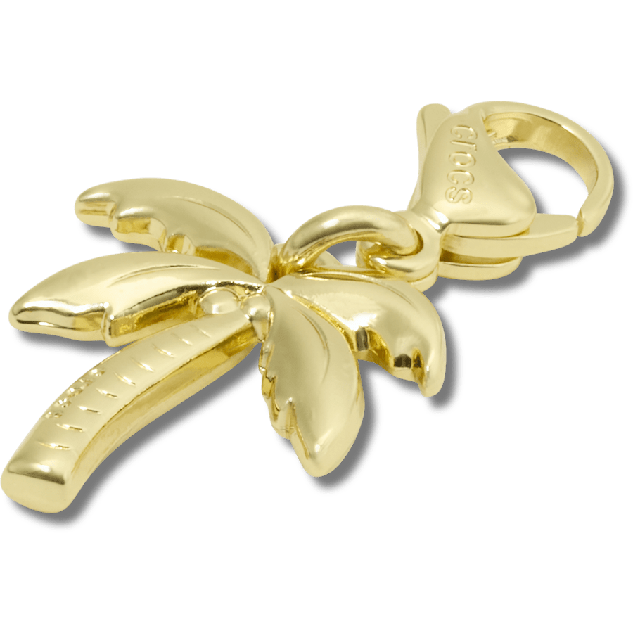 Crocs Sale | Gold Palm Tree Charm Jibbitz charm
