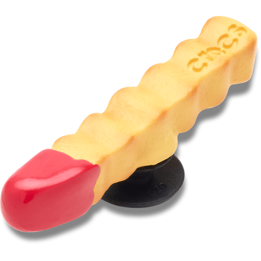 Crocs Online | French Fry Dipped in Ketchup Jibbitz™ charms