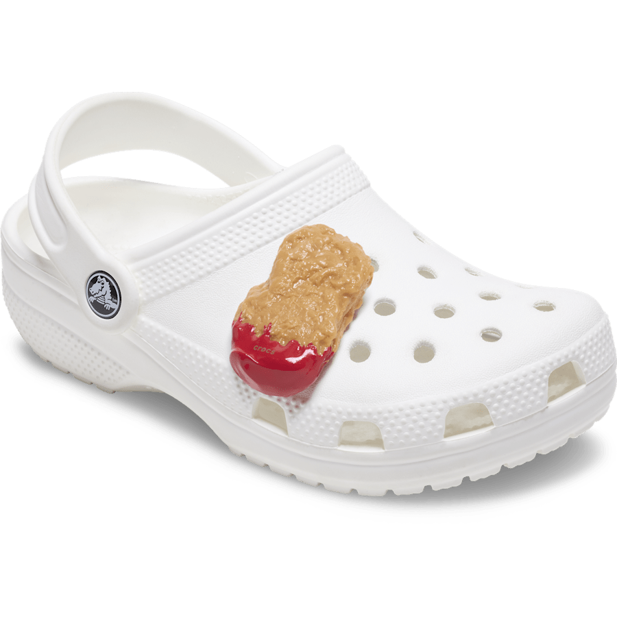 Crocs On sale | Chicken Nugget Dipped Ketchup Jibbitz™ charms