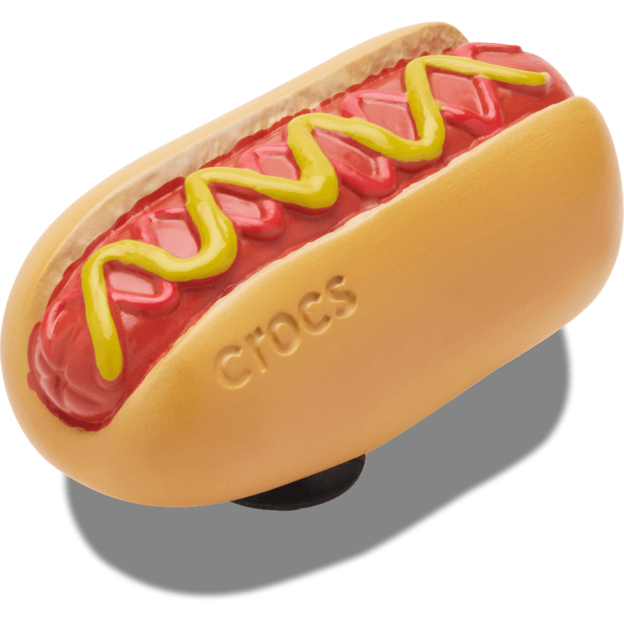Crocs | Hot Dog Dipped in Mustard Jibbitz™ charms