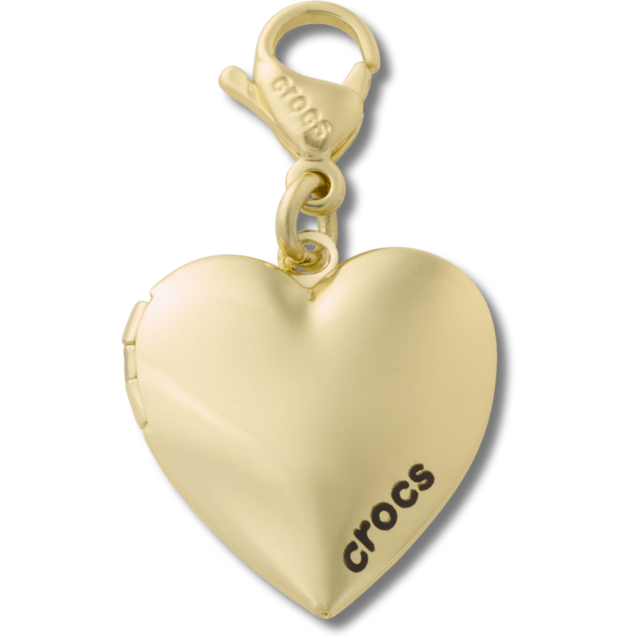 Crocs | Gold Locket Charm Jibbitz charm