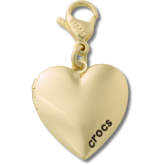 Crocs | Gold Locket Charm Jibbitz charm
