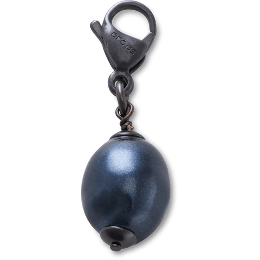 Crocs On sale | Silver Black SMT Pearl Charm Jibbitz charm