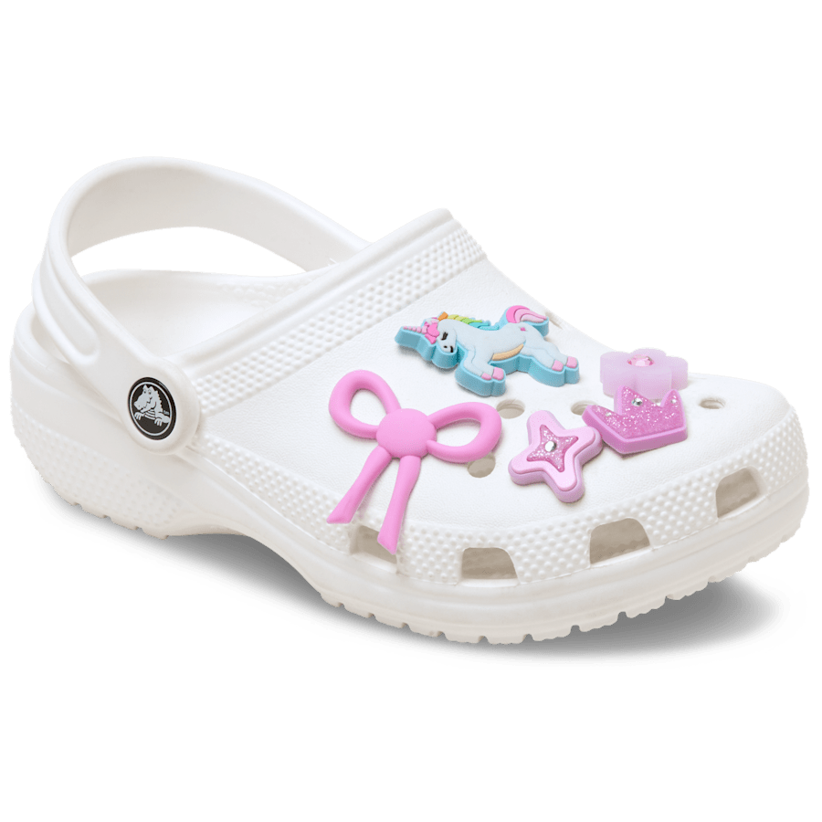 Crocs Online | Sweet Pink Girls 5 Pack Jibbitz™ charms