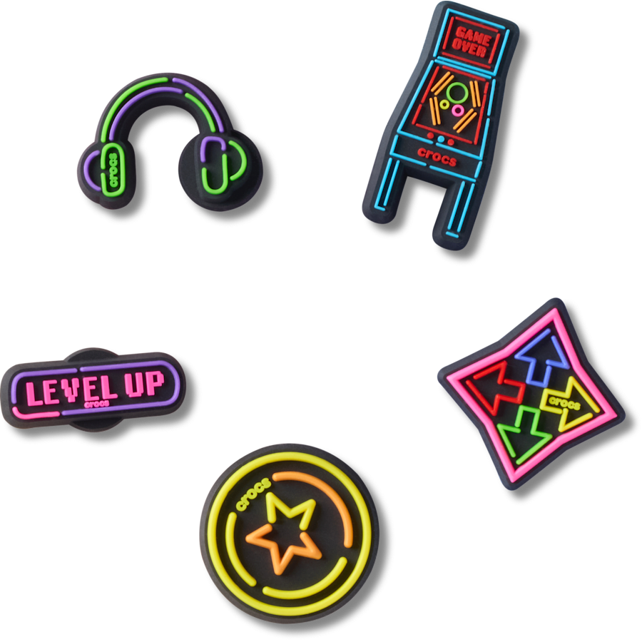 Crocs Discount | Level Up Gamer 5 Pack Jibbitz™ charms