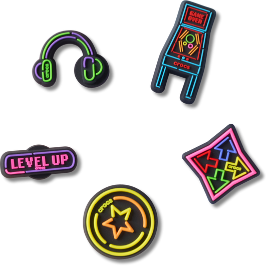 Crocs Discount | Level Up Gamer 5 Pack Jibbitz™ charms