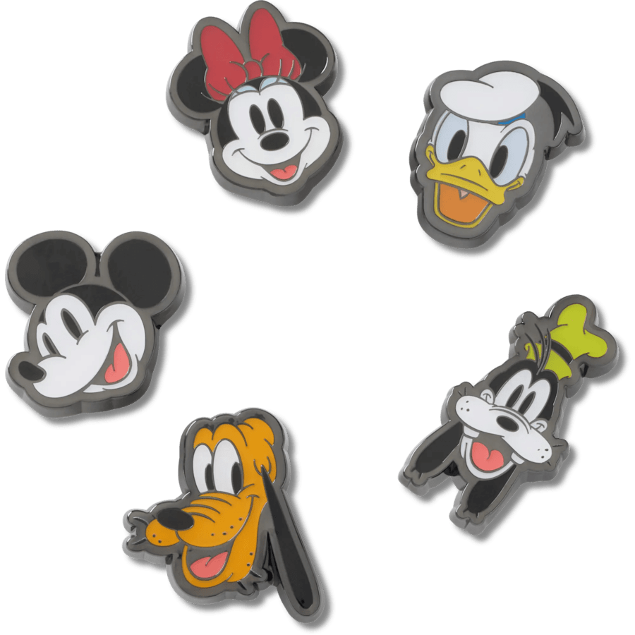 Crocs Online | Mickey & Friends Elevated 5-pack Jibbitz Shoe Charm