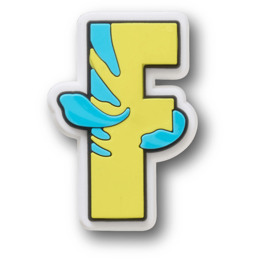 Crocs New | Disney Character Letter F Jibbitz™ charms