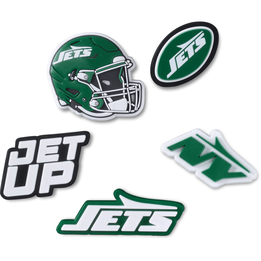 Crocs | NFL New York Jets 5 Pack Jibbitz Shoe Charm