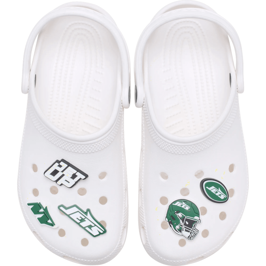 Crocs | NFL New York Jets 5 Pack Jibbitz Shoe Charm