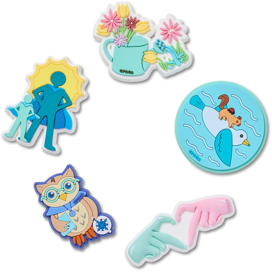 Crocs Discount | Got Your Back 5 Pack Jibbitz™ charms