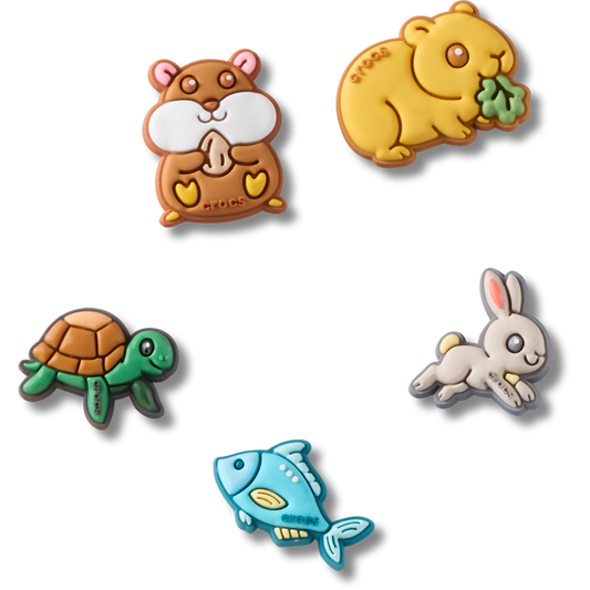 Crocs On sale | Super Pets 5 Pack Jibbitz™ charms