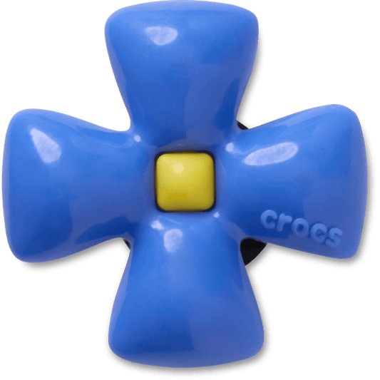 Crocs New | Puffy Blue Flower Jibbitz™ charms