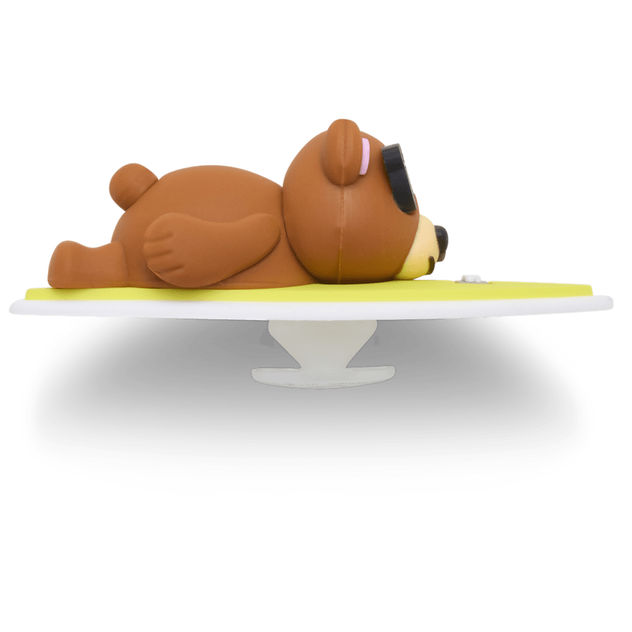 Crocs New | 3D Surfing Bear Jibbitz™ charms