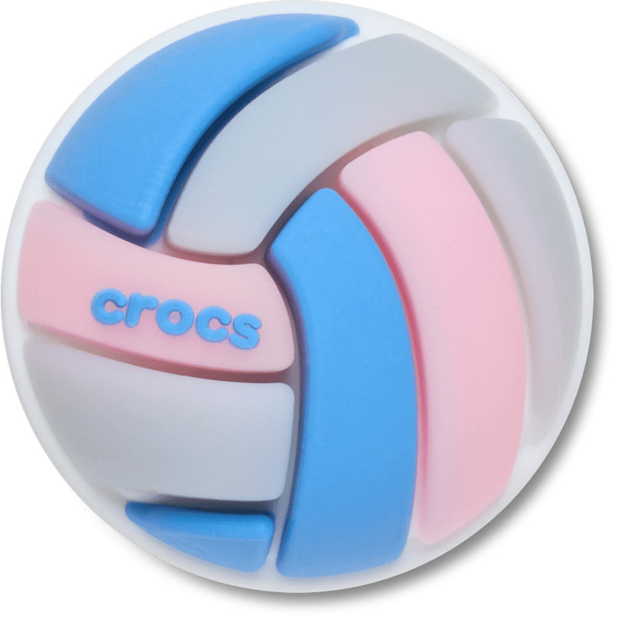 Crocs Online | 3D Pastel Volleyball Jibbitz™ charms