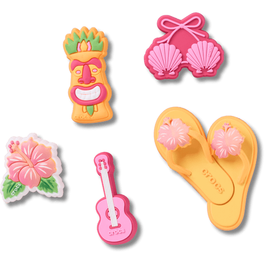 Crocs US | Tiki Vacation 5 Pack Jibbitz™ charms