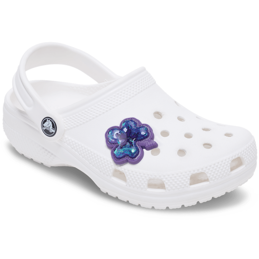Crocs On sale | Squish Purple Hibiscus Jibbitz™ charms