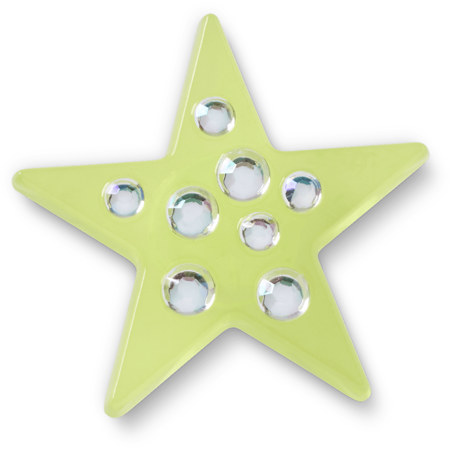 Crocs For Sale | Green Gem Star Jibbitz™ charms
