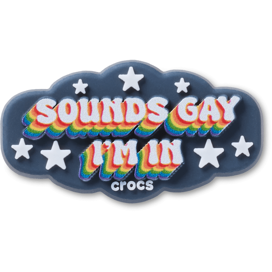 Crocs US | Sounds Gay Im In Jibbitz™ charms