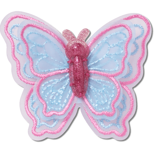 Crocs US | Mesh Sequin Butterfly Jibbitz™ charms