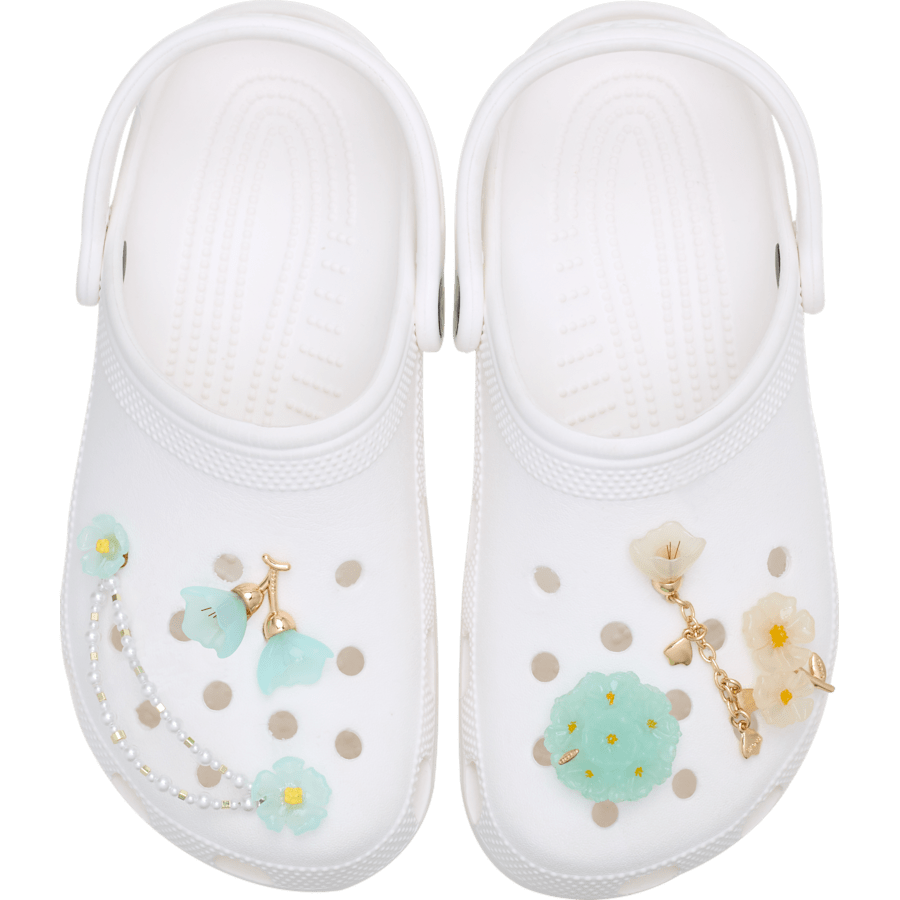 Crocs | Blue Dainty Floral 5 Pack Jibbitz™ charms
