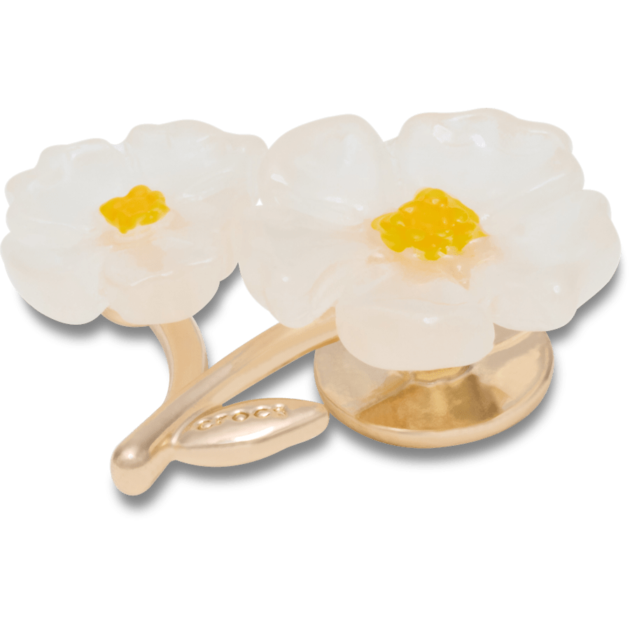 Crocs Sale | White Floral Blossom Jibbitz™ charms