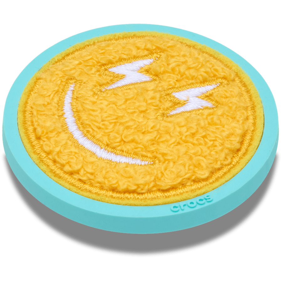 Crocs US | Mega Chenille Happy Face Jibbitz™ charms