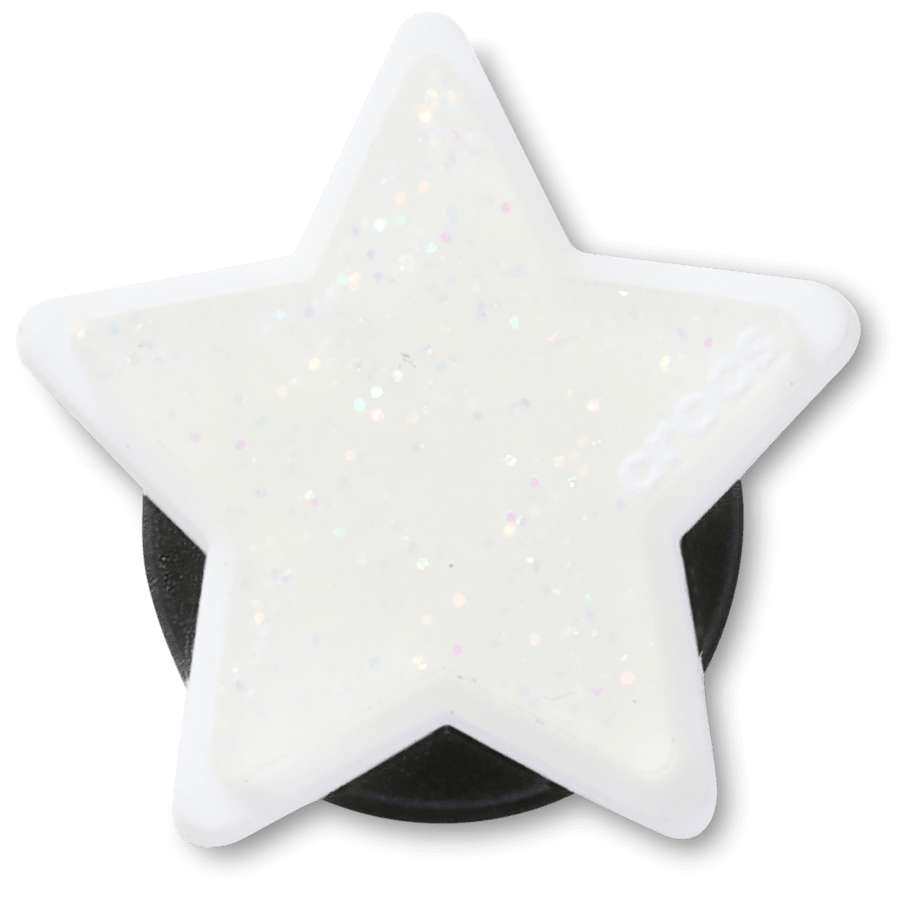 Crocs New | Silver Bright Star Jibbitz™ charms