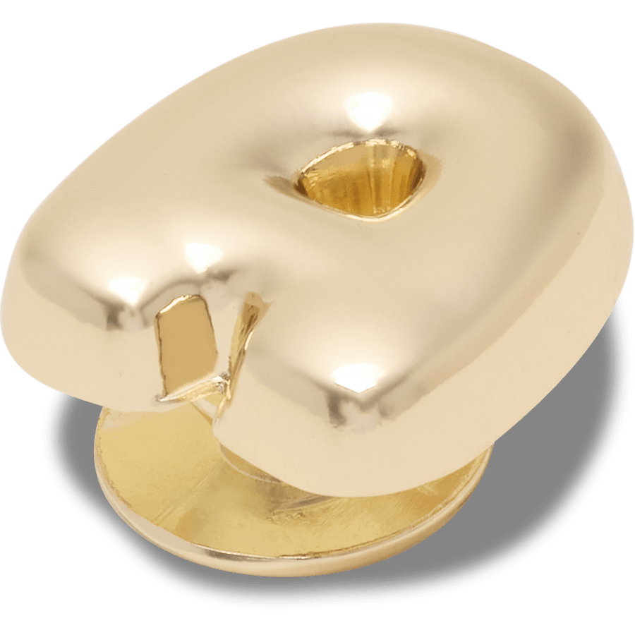 Crocs Outlet | Gold Bubble Letter A Jibbitz™ charms