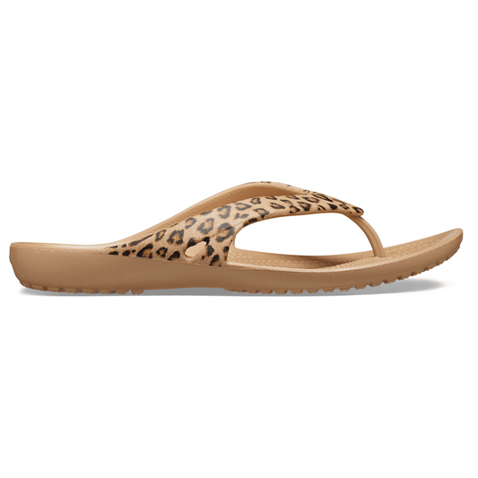 Crocs Discount | Women's Kadee II Leopard Flip