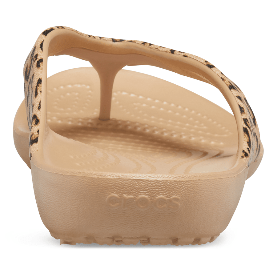 Crocs Discount | Women's Kadee II Leopard Flip