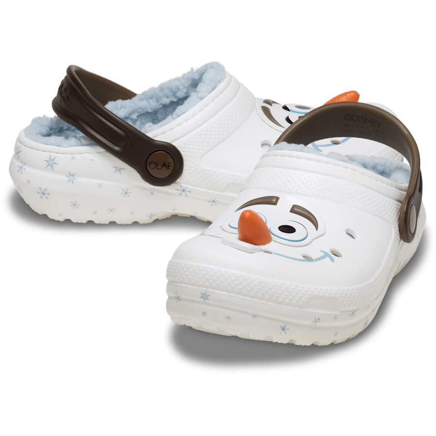 Crocs New | Kids' Disney Frozen Olaf Lined Classic Clog