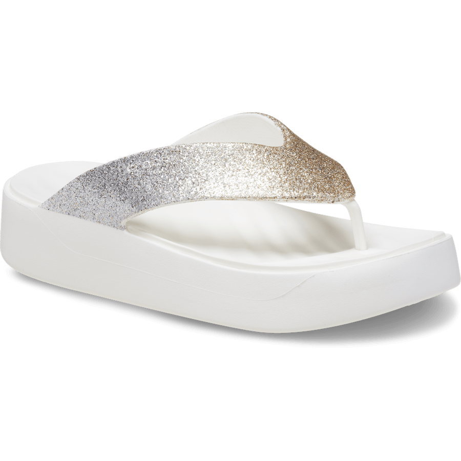Crocs Online | Getaway Chunky Glitter Platform Flip