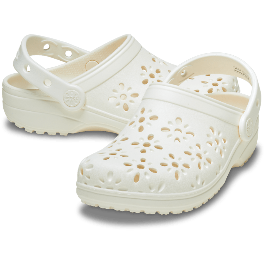 Crocs New | Kids' Classic Floral Cut-Out Clog