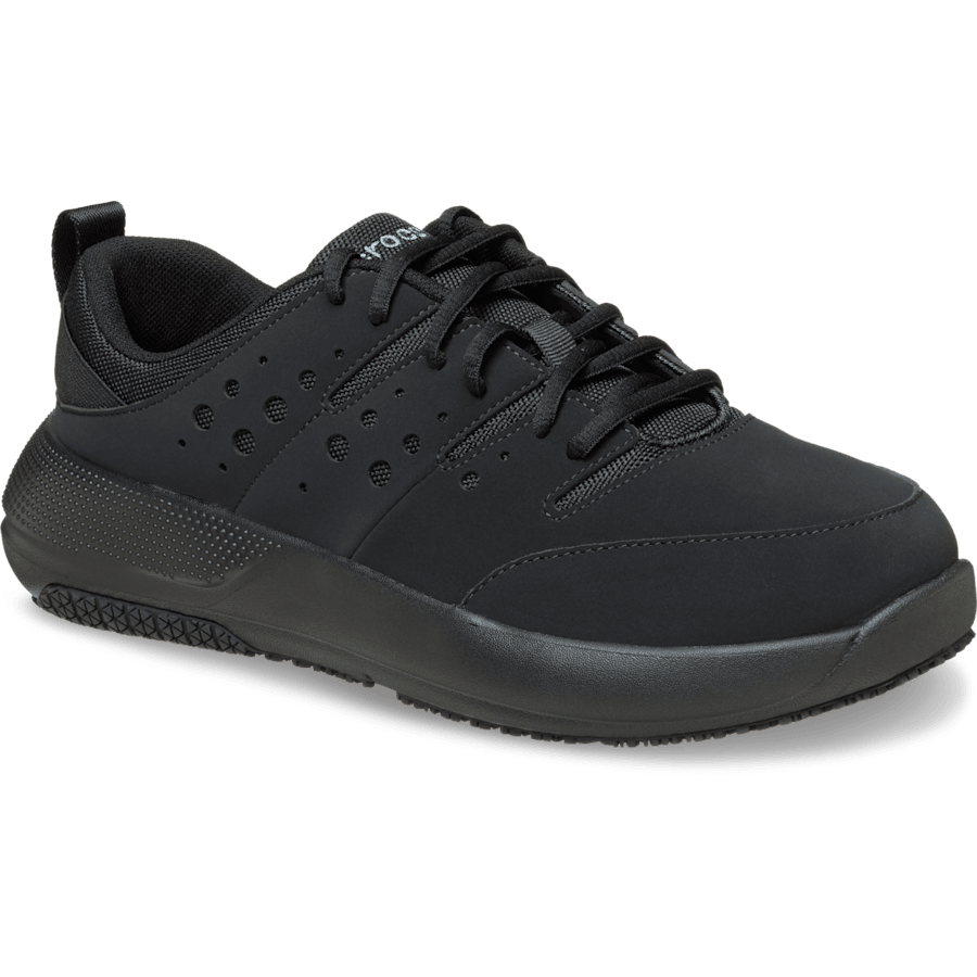 Crocs New | Men's On the Clock Work Sneaker Wide