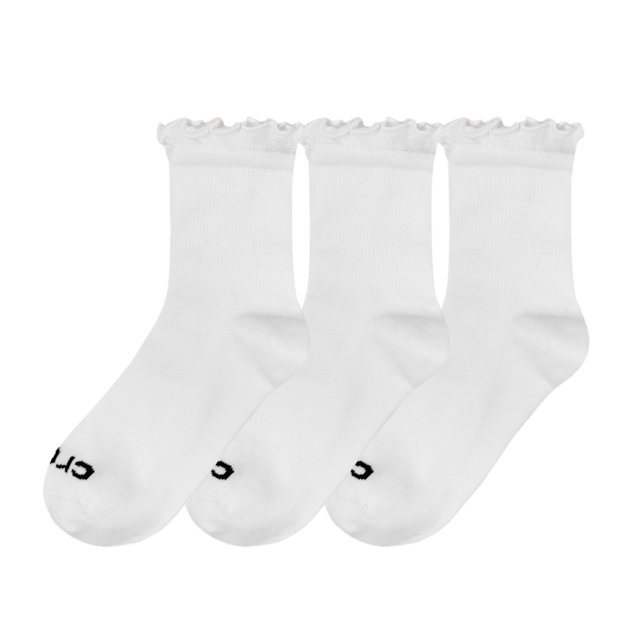Crocs For Sale | CrocsSocks Ruffle Ankle 3 PK