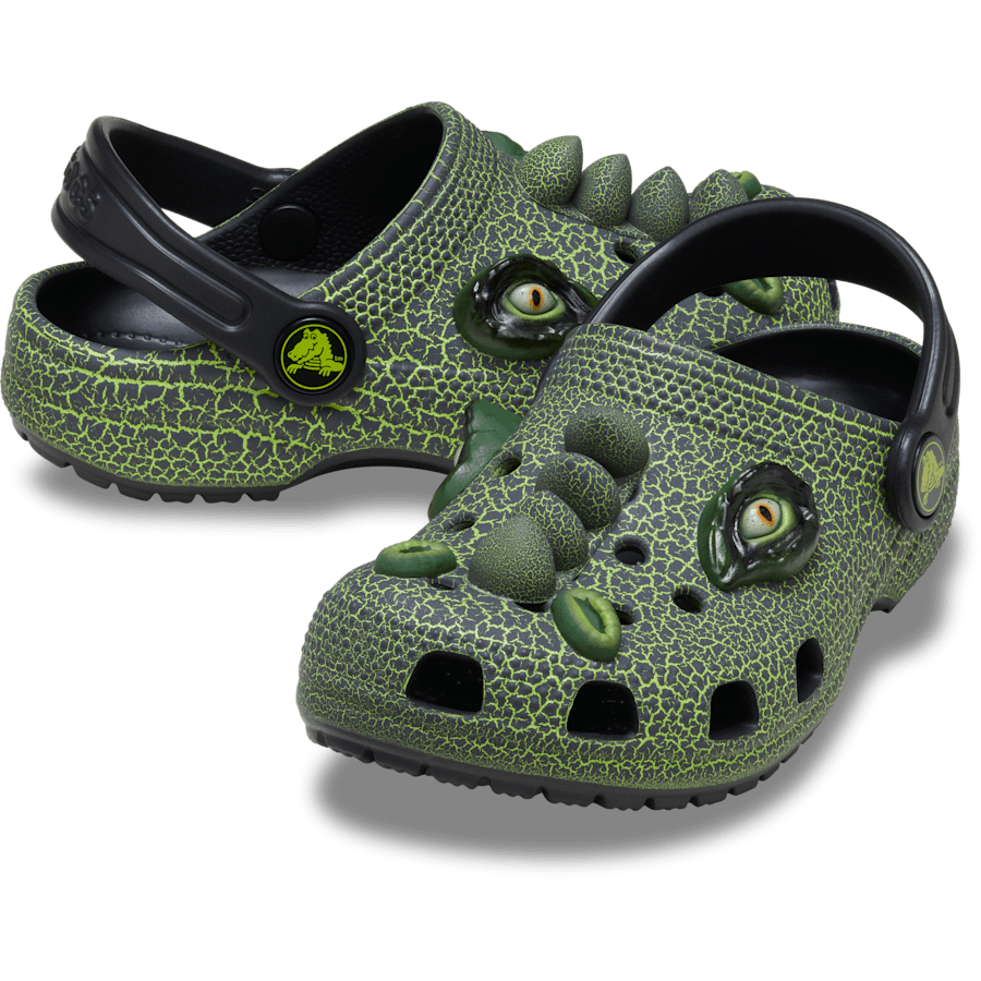 Crocs New | Toddler Classic IAM Scary Dino Clog