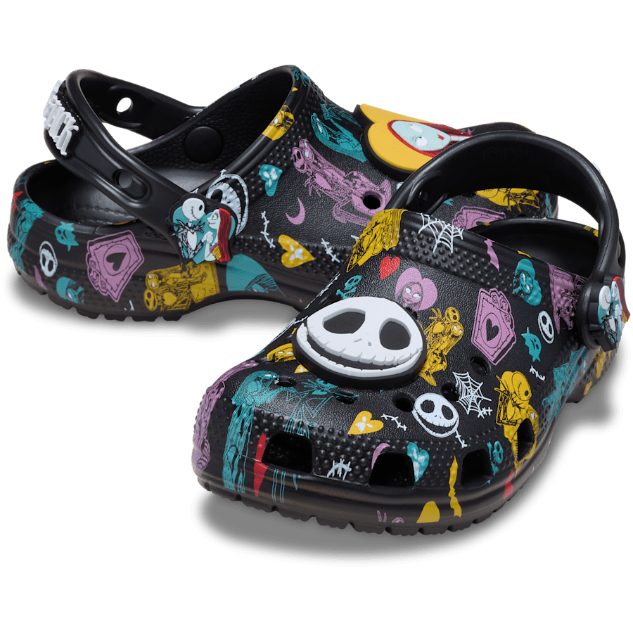 Crocs Sale | Toddlers’ Disney Tim Burton's The Nightmare Before Christmas Jack and Sally Classic Clog