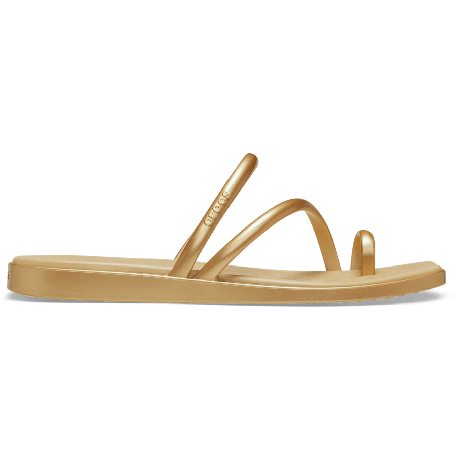 Crocs New | Women's Miami Metallic Toe Loop Sandal