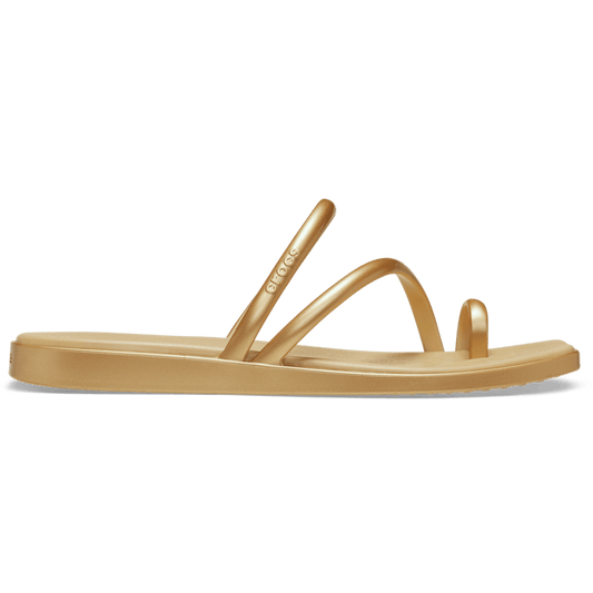 Crocs New | Women's Miami Metallic Toe Loop Sandal
