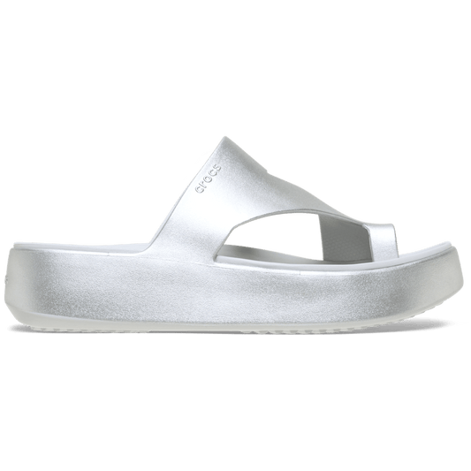 Crocs Discount | Getaway Metallic Platform Toe Loop