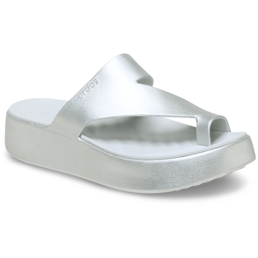 Crocs Discount | Getaway Metallic Platform Toe Loop