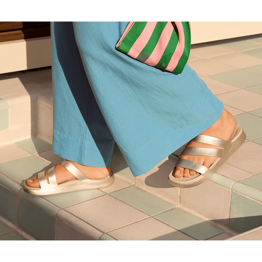 Crocs Sale | Getaway Metallic Strappy