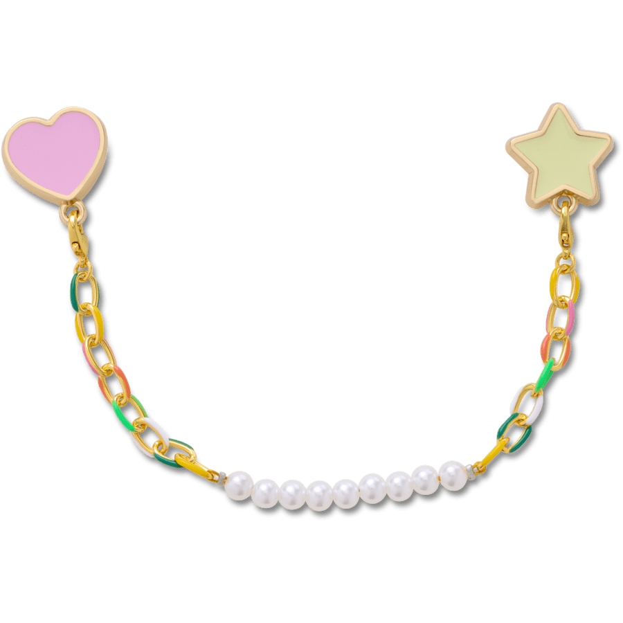 Crocs For Sale | Pearl and Rainbow Bag Chain