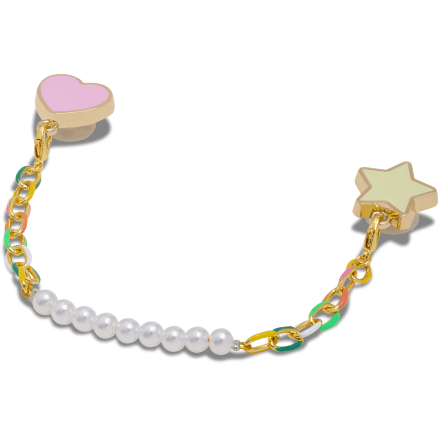 Crocs For Sale | Pearl and Rainbow Bag Chain