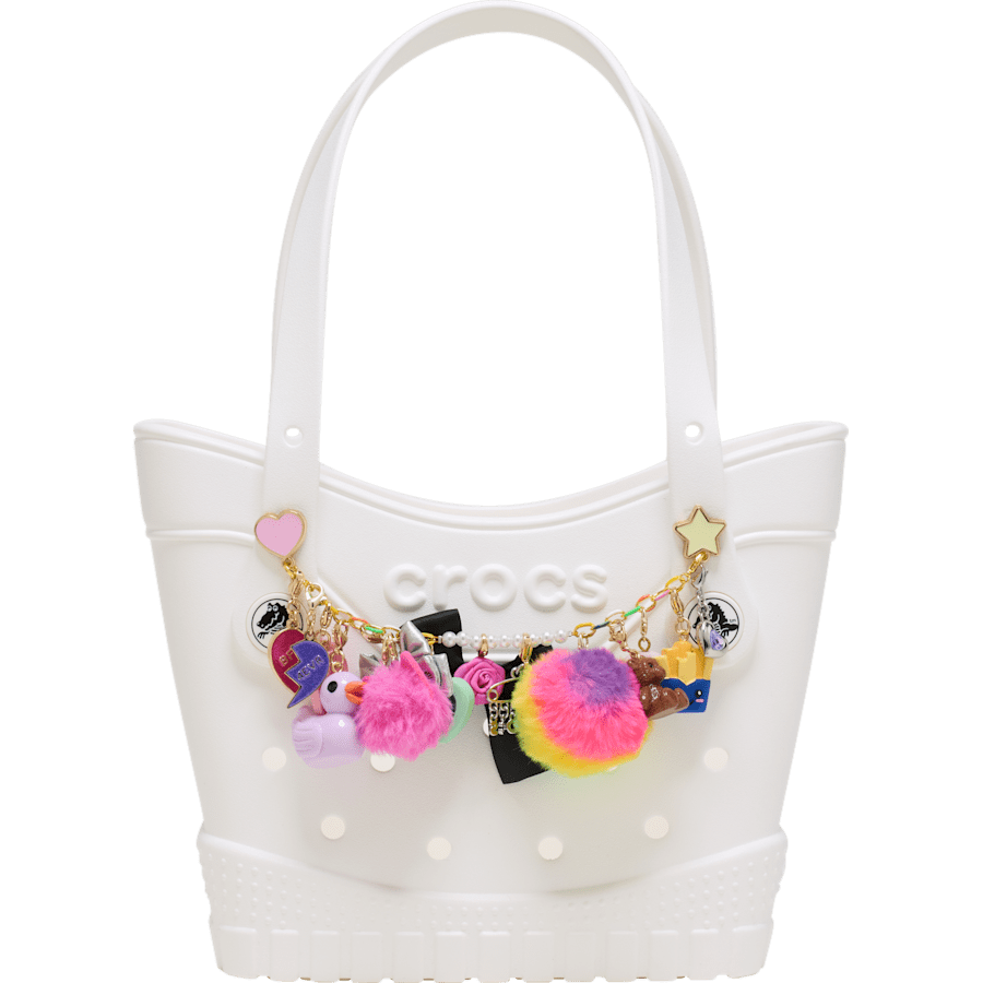 Crocs For Sale | Pearl and Rainbow Bag Chain